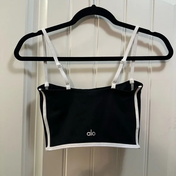 Alo Airbrush Streamline Bra Tank - Picture 2 of 5